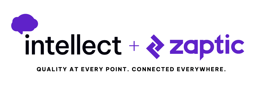Intellect + Zaptic logo